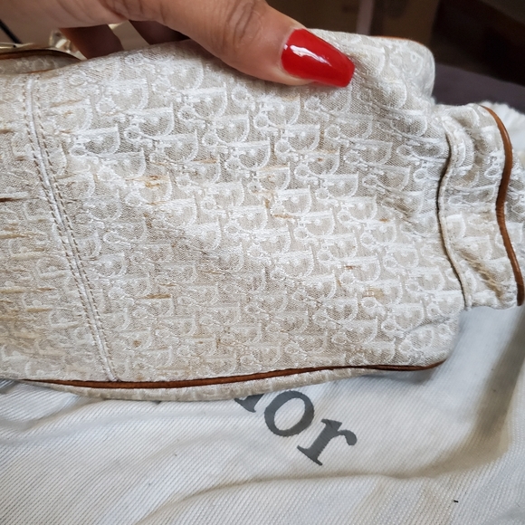 Dior Diorrissimo ivory pocket shoulder bag - Picture 9 of 9